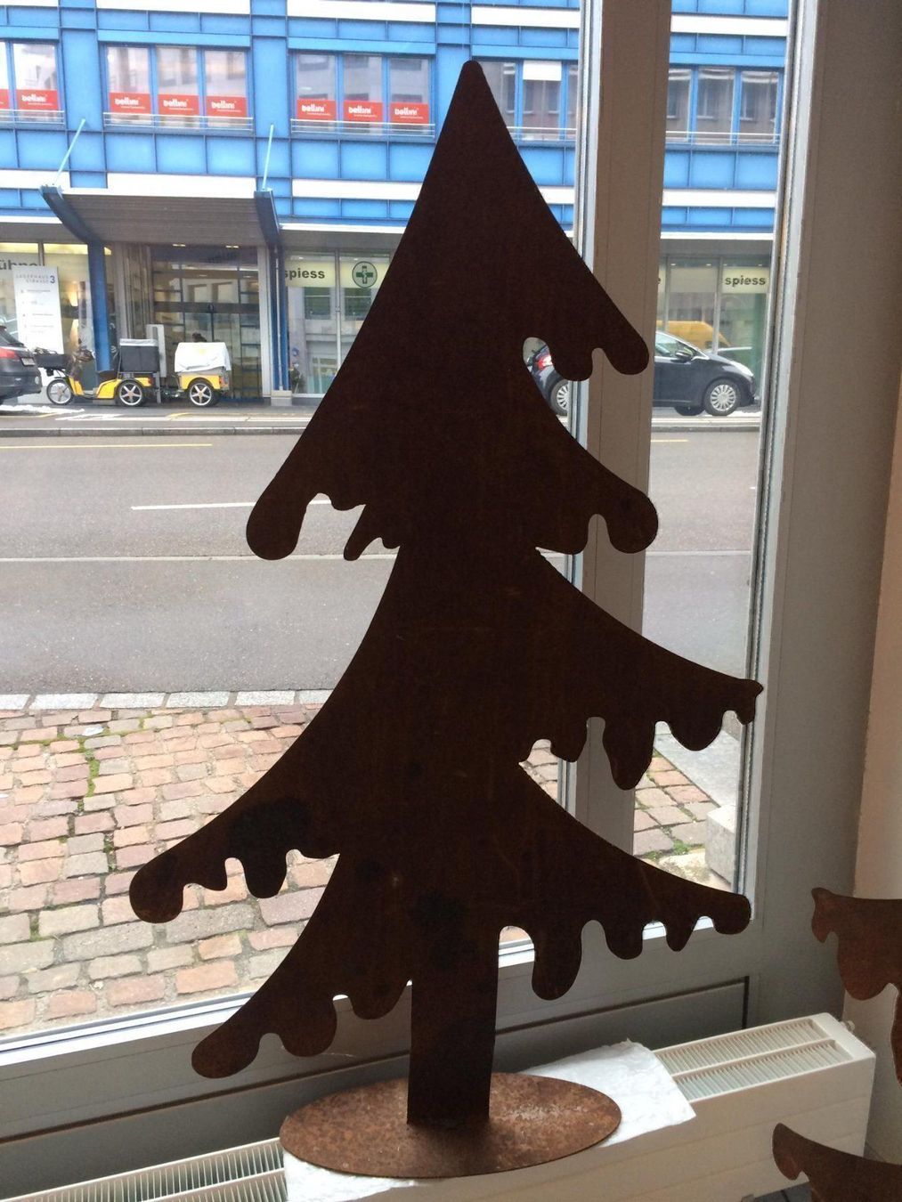 Tutte le decorazioni: Baum aus Rostmetall 140cm – Usato da Winterthur venduto da Raffi41