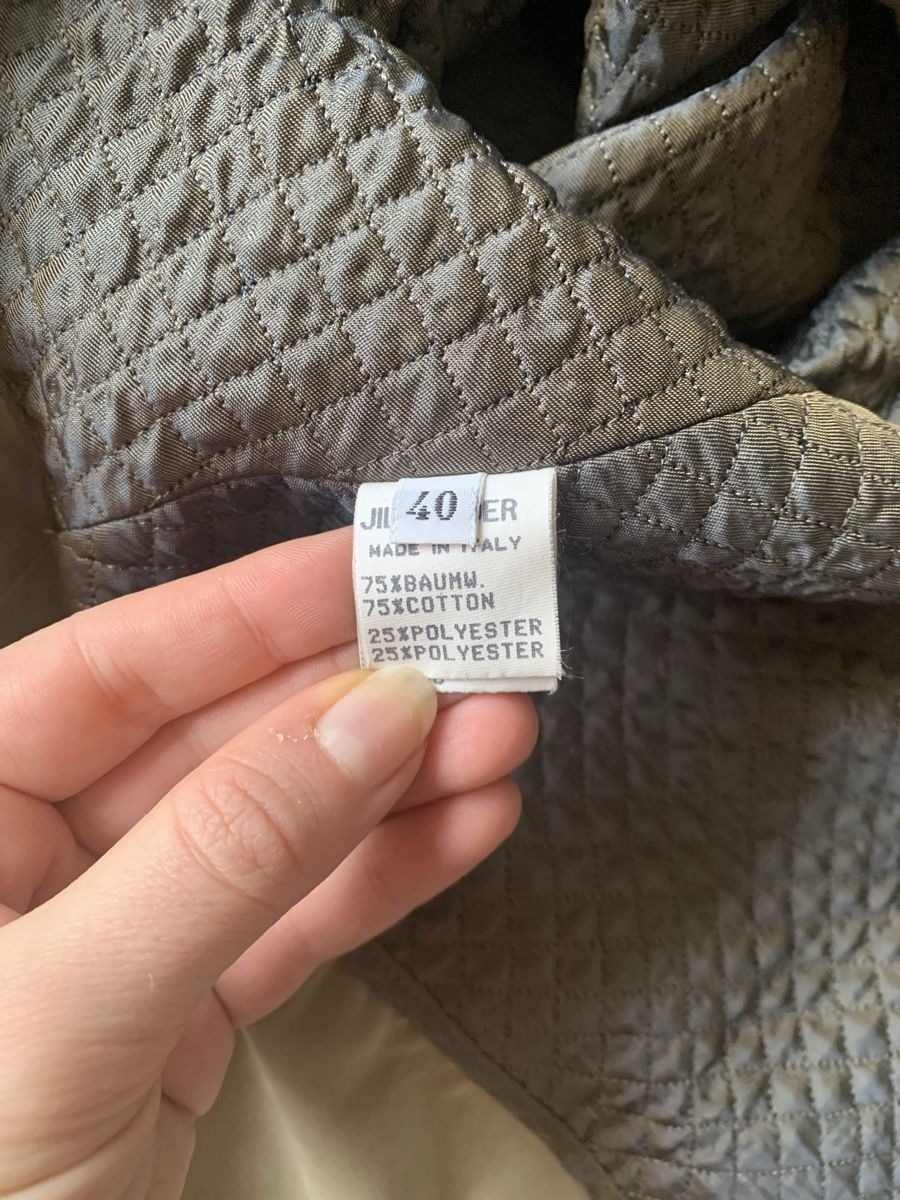Jil Sander Cappotti: Jilsander Trenchcoat Fell Design – Usato da Neukirch (Egnach) venduto da ginger34 4