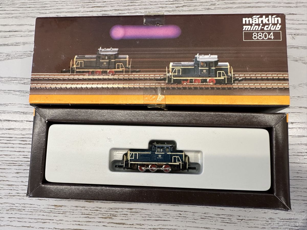 Märklin Modellini di ferrovie: Märklin 8804 DB BR 260 DEFEKT – Difettoso da Lupsingen venduto da New-Haven 2