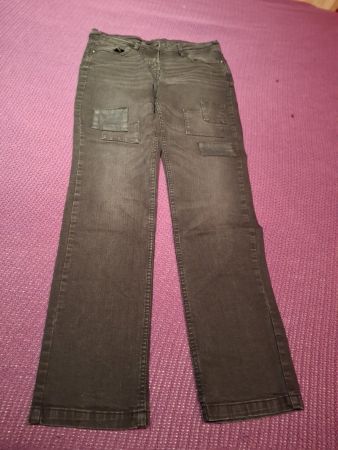 Pantalon jeans noir taille 40 marque Miss Captain 99% coton