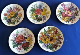 5 Hutschenreuther Sammelteller– Osterstrauss, Frühlings- usw