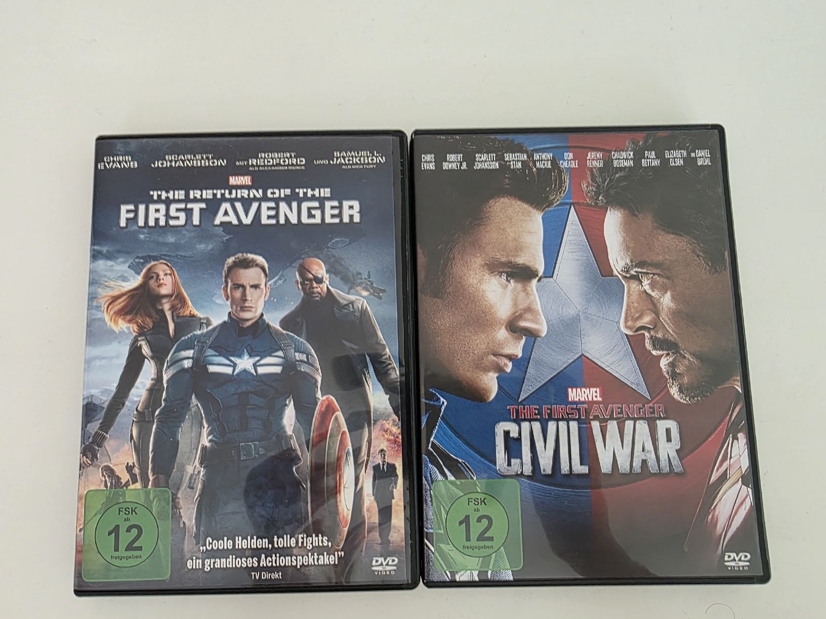 Tous les DVDs: Captain America Filme – D'occasion à Muri AG par ramitravel1