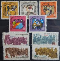 Vietnam Nord Kat. 35-43 gest. Kat. 37 Euro