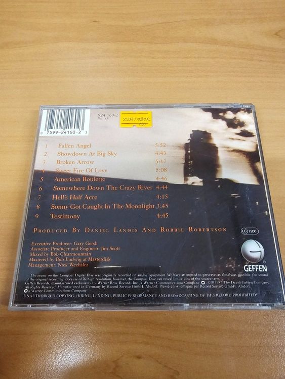 CD - Robbie Robertson – Robbie Robertson | Kaufen auf Ricardo