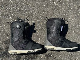 Bottes de snowboard Salomon, BOA, bon état