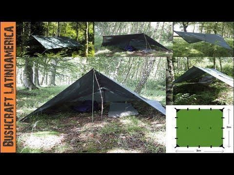 DD Hammocks Altro per Esercito: DD Hammocks Tarp 3x3 grün UV-Schutz – Nuovo e nell'imballaggio originale da Tulln venduto da HaengemattenShop 5