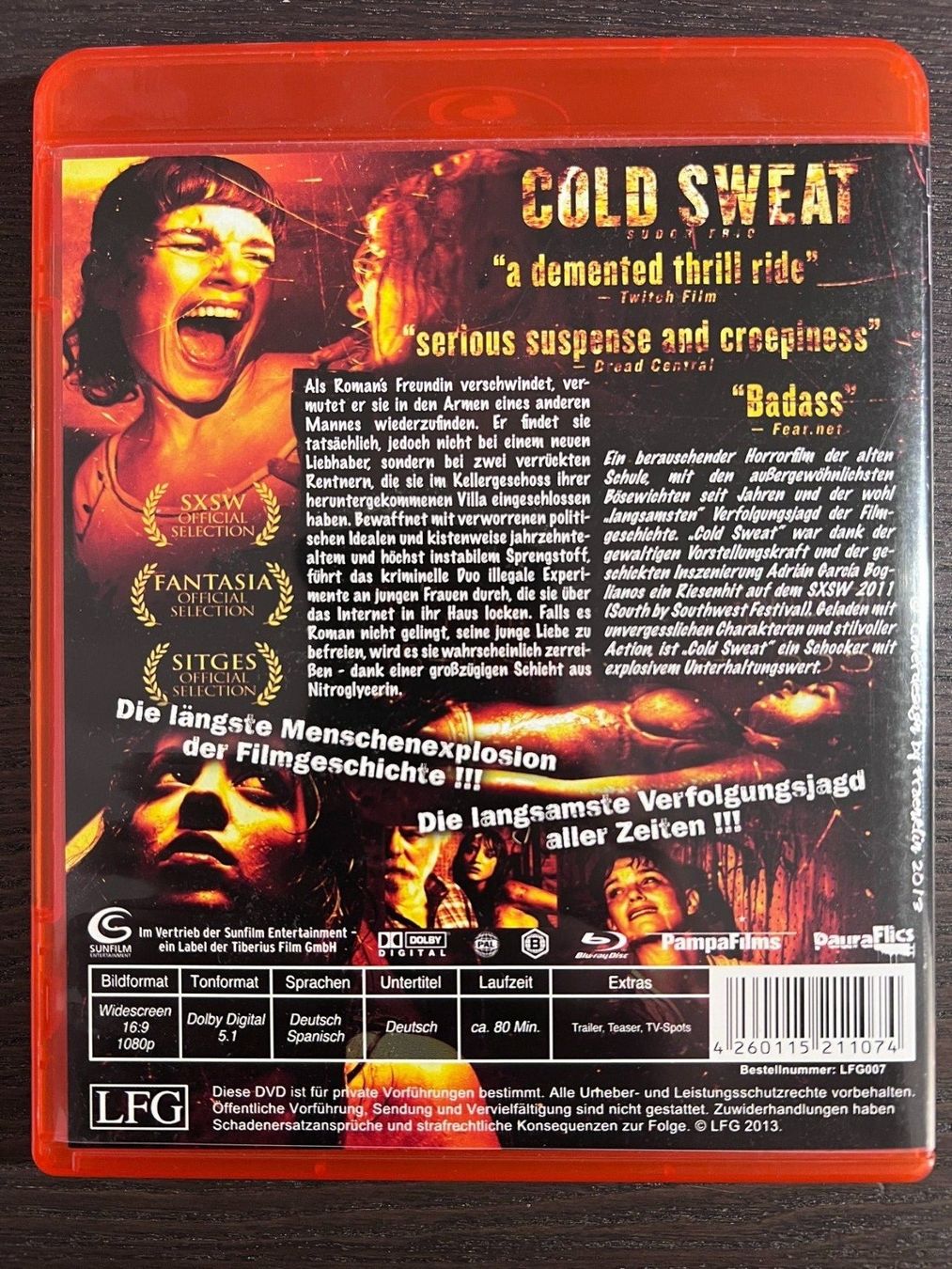 Tutti i DVDs: Cold Sweat – Usato da Zürich venduto da Blu-ray_ZH 1