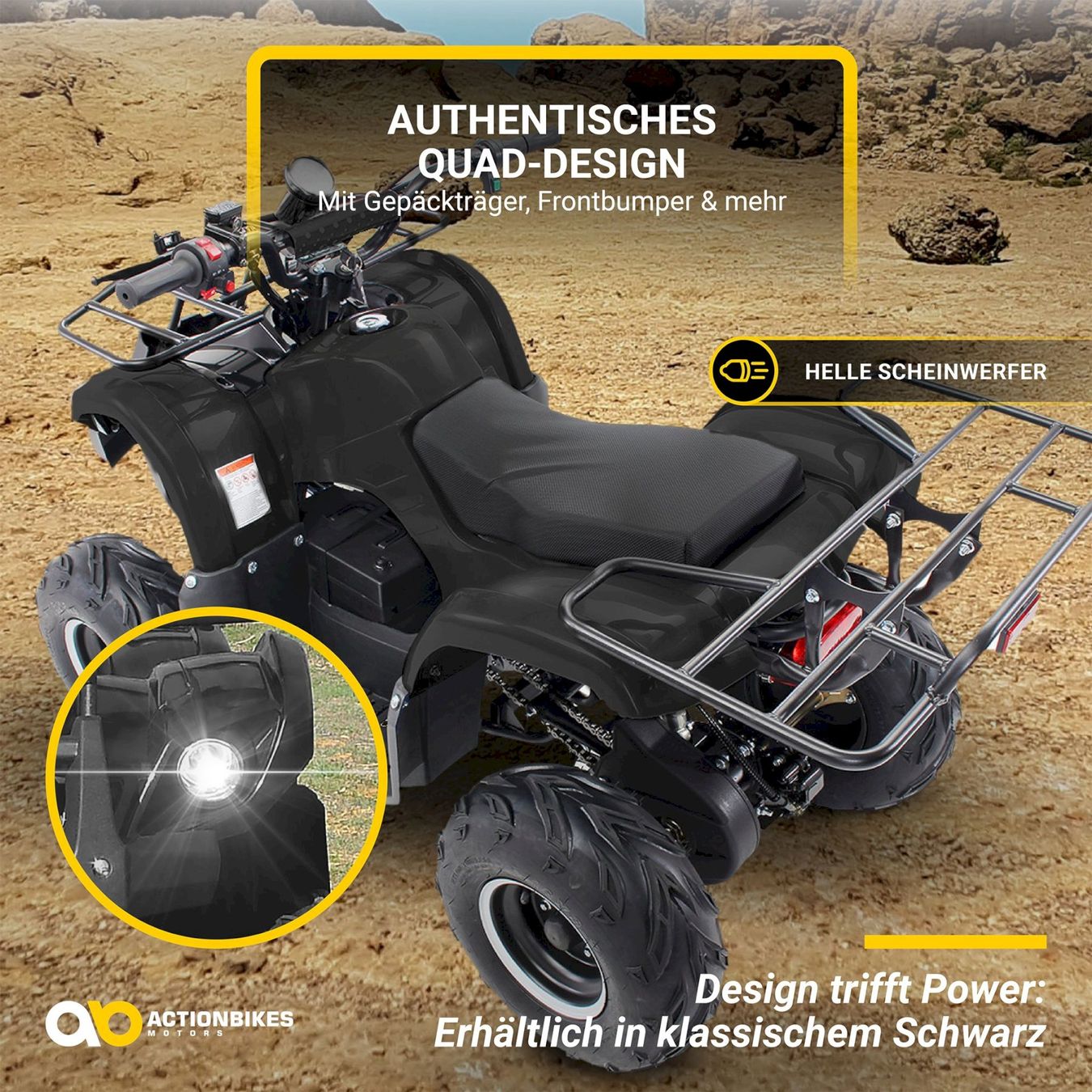 Fahrzeuge für Kinder: Actionbikes S8 FARMER Elektro-Kinderquad – Neu und originalverpackt aus Bottighofen von zaap 6