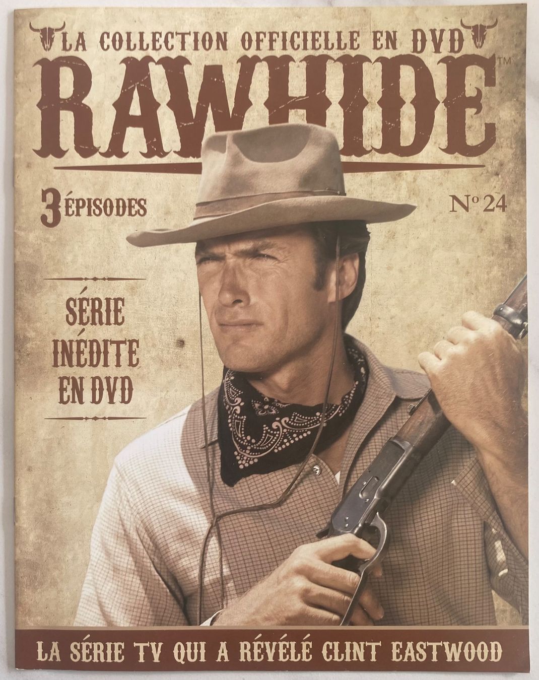 Tutti i DVDs: CLINT EASTWOOD - RAWHIDE N°24 – Usato da Poliez-Pittet venduto da Newtown-Records 1