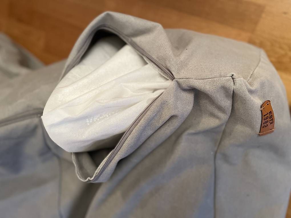 Hocker: Sitzsack Sitzpouf Baumwolle  – Gebraucht aus Bassersdorf von Darione 3