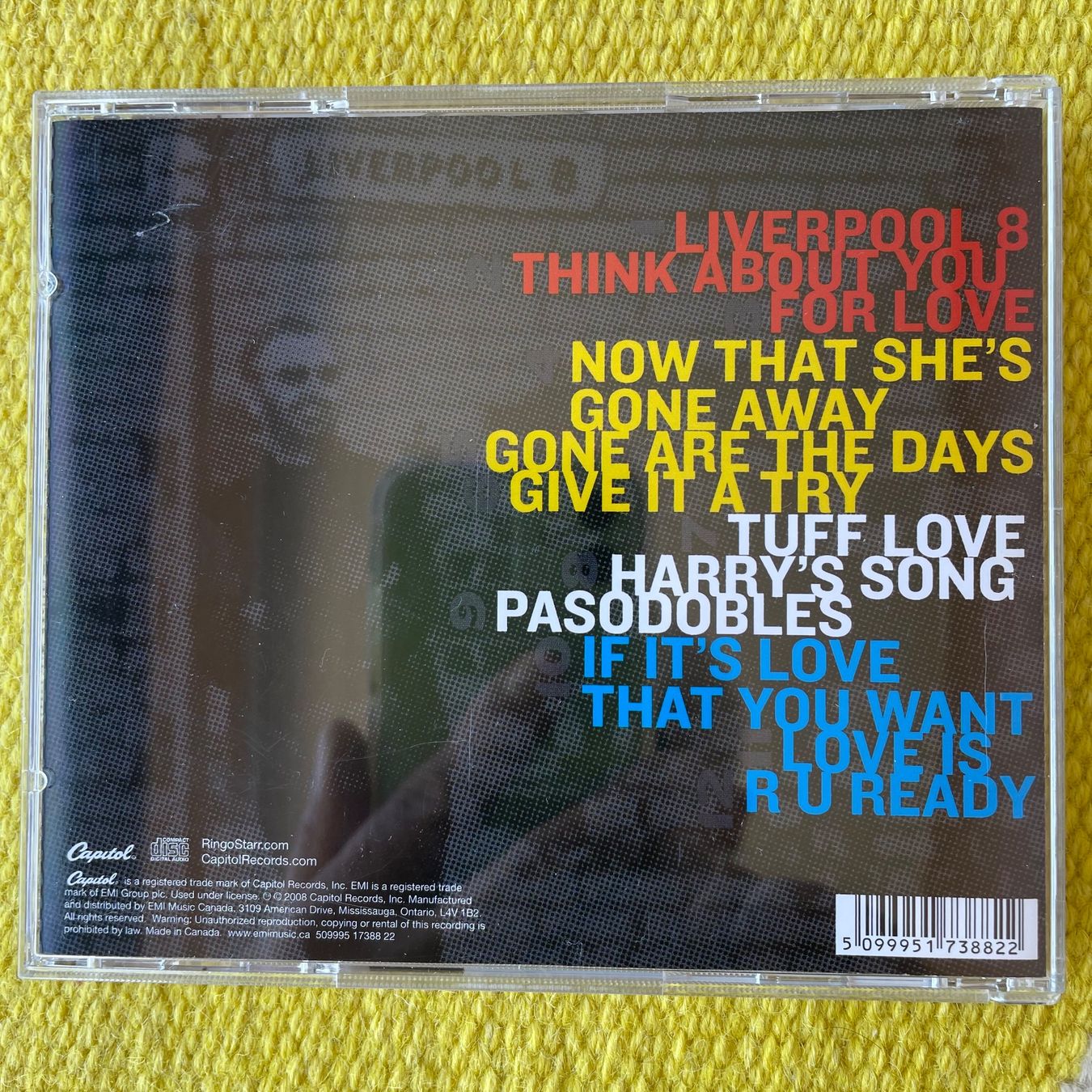 CDs: RINGO STARR BEATLES-LIVERPOOL – Gebraucht aus Rorschacherberg von CD-Roli 1