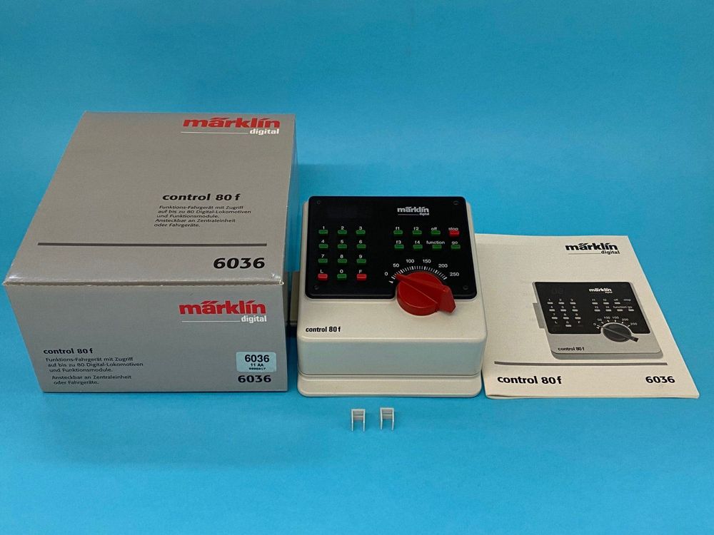 Contrôleur Digital Märklin Control 80f – H0, Occasion, Pour Modélisme
