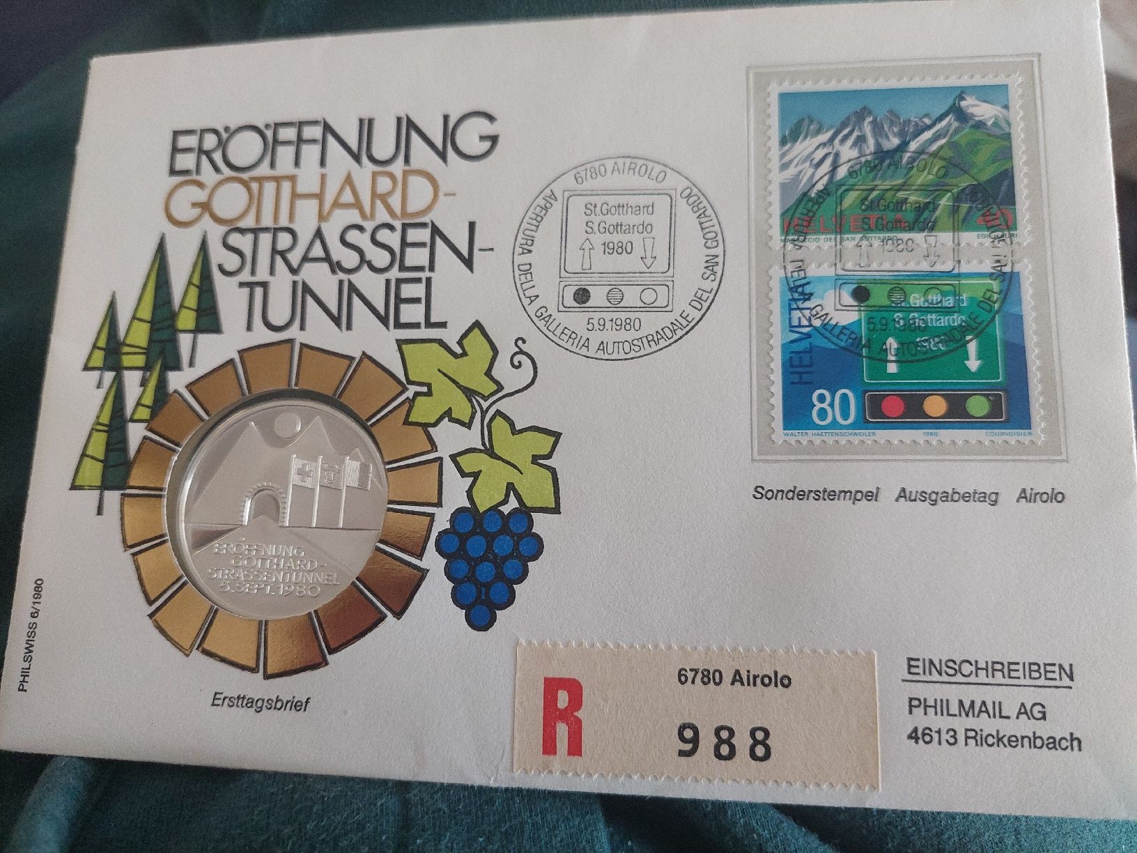 Alle Briefmarken: Timbres suisses  – Gebraucht aus Le Locle von wchs 4