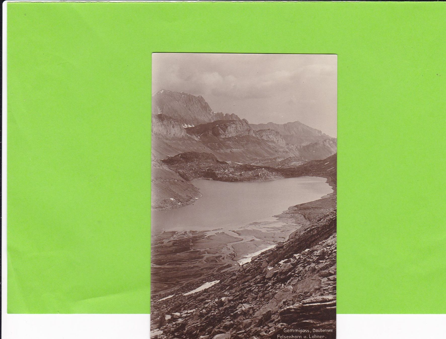 Cartes postales: Gemmipass-Daubensee – D'occasion à St. Peterzell par neckertal