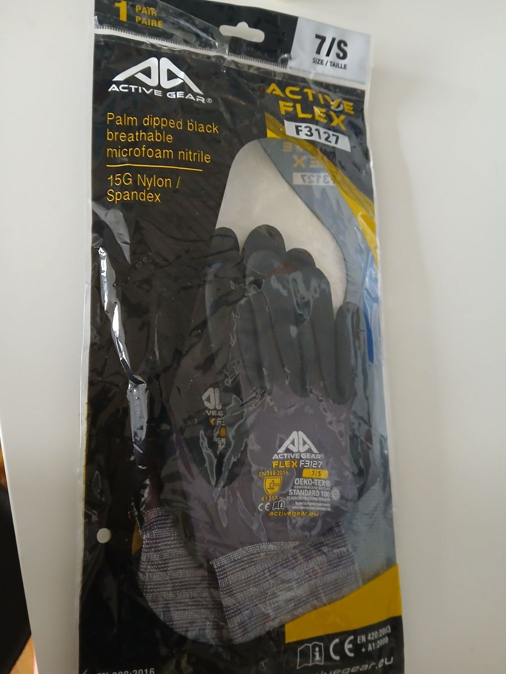 Guanti & manicotti: Gants de travail Active Flex F3130 - Active Gear taille S – Nuovo (secondo la descrizione) da Genève venduto da gloria.montanari 5