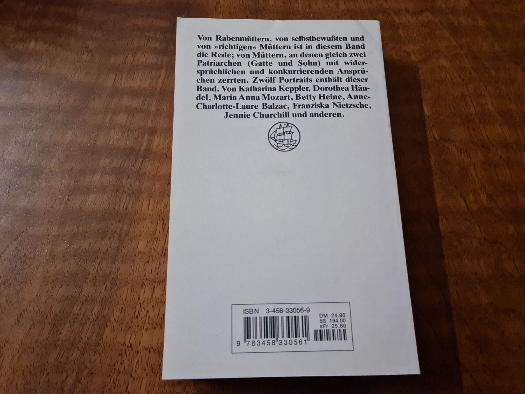 Libri: Mütter berühmter Männer – Usato da Erstfeld venduto da Uhu1980 1