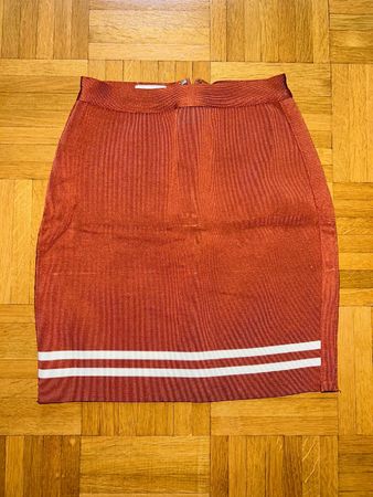 Jupe mini skirt Mistress rocks orange taille XS