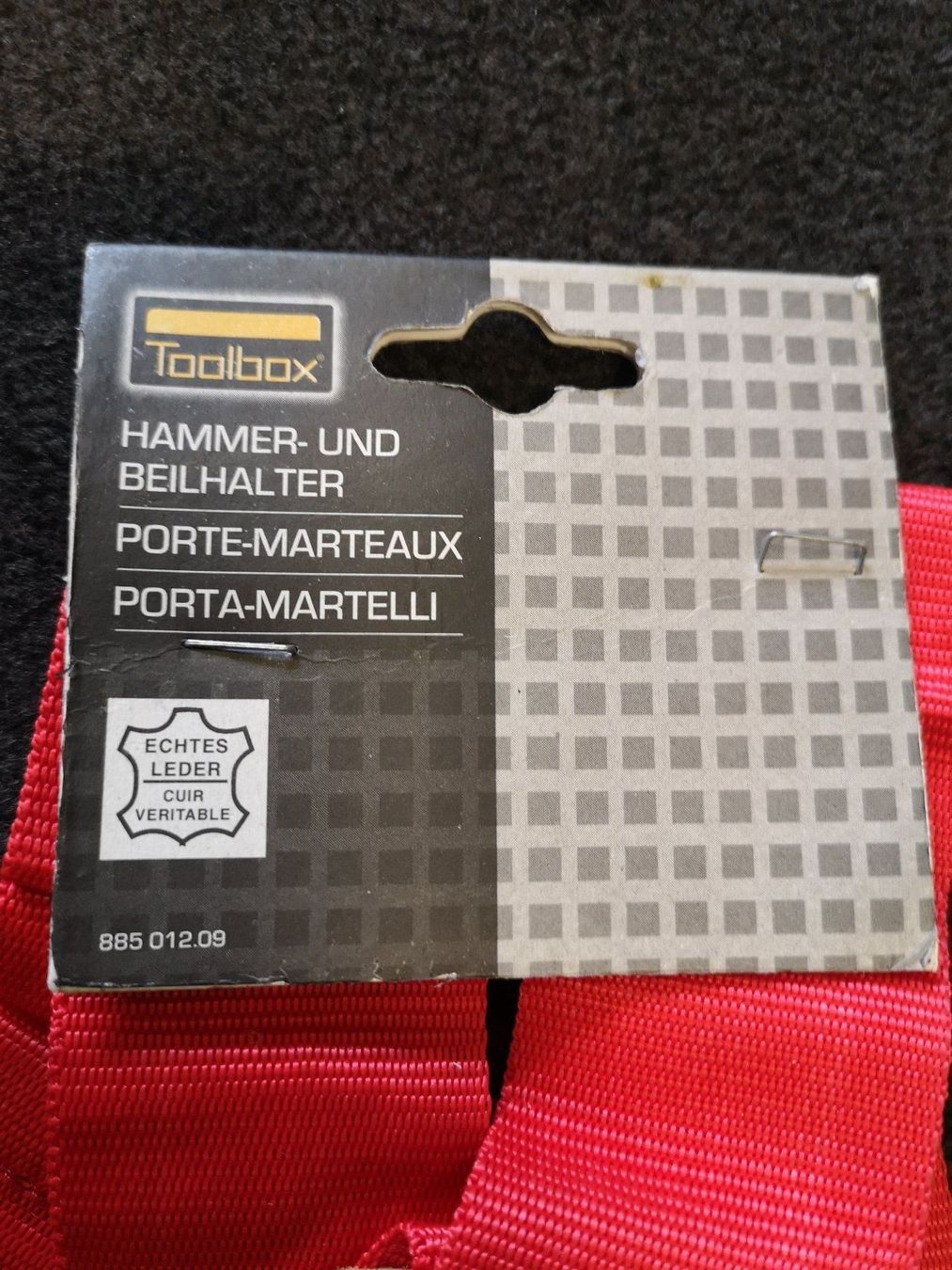 Supporti a parete: Toolbox Hammer + Beilhalter Baustelle Werkzeug Gurt Halter – Nuovo (secondo la descrizione) da Kloten venduto da Euroasia 2