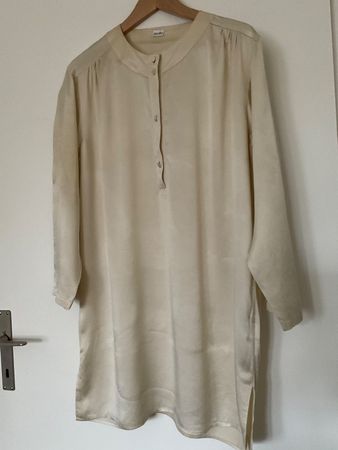 JJBenson 100% Seiden Nachthemd Gr S beige