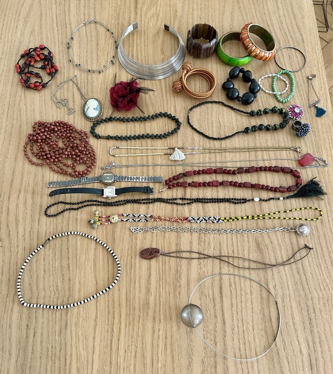 Kit Bijoux Bohème En Or - 4 Pièces : Collier, Bracelet, Bandeau, Boucles D'oreilles - Pour Fête, Mariage