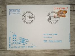 TR18 Enveloppe + Timbre Suisse 1995