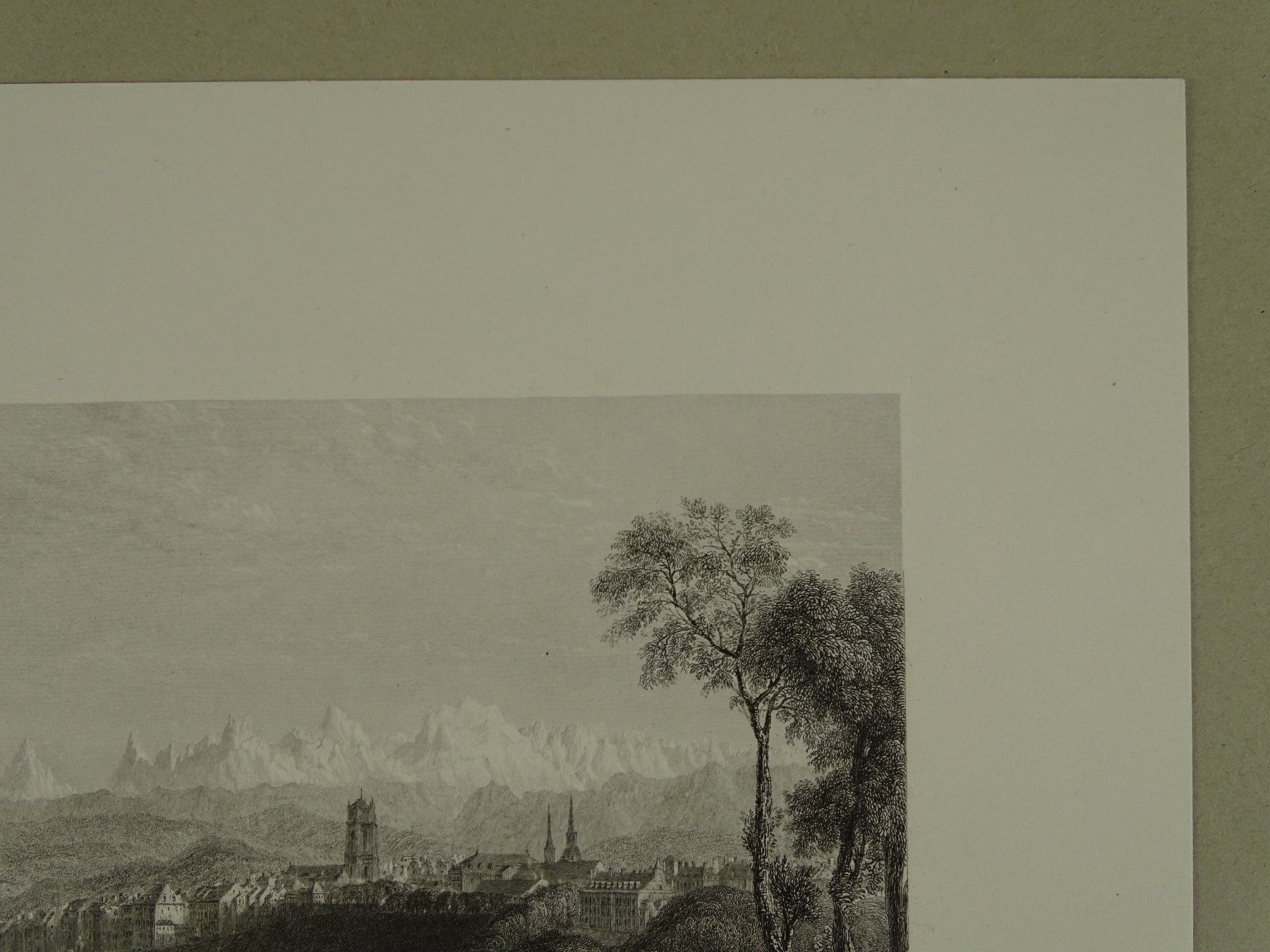 Incisioni: BERN, STAHLSTICH NACH BARTLETT 1836 – Usato da Grüningen venduto da Kartensammler 5