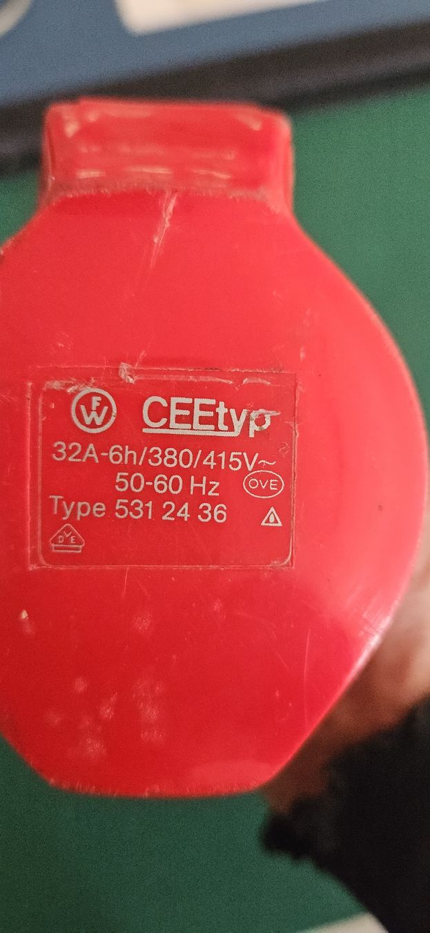 Walther Stecker: CCE Kupplung Type 32A 415Volt 5Polig – Gebraucht aus Nürensdorf von salibeer 1