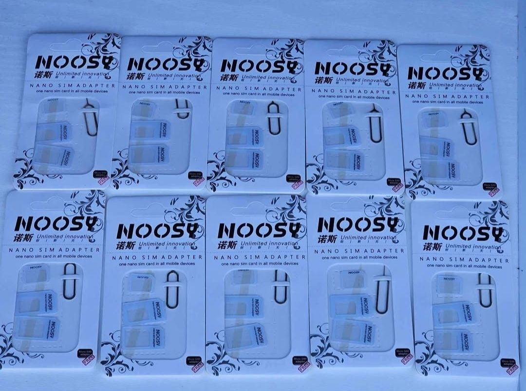 Laufwerke & Adapter: lot 10 Adaptateur Nano Sim – Neu und originalverpackt aus Bulle von Bflowx