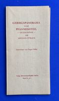 Gebirgspanorama Pfannenstiel Zürich, Zeller Eugen 1954/55