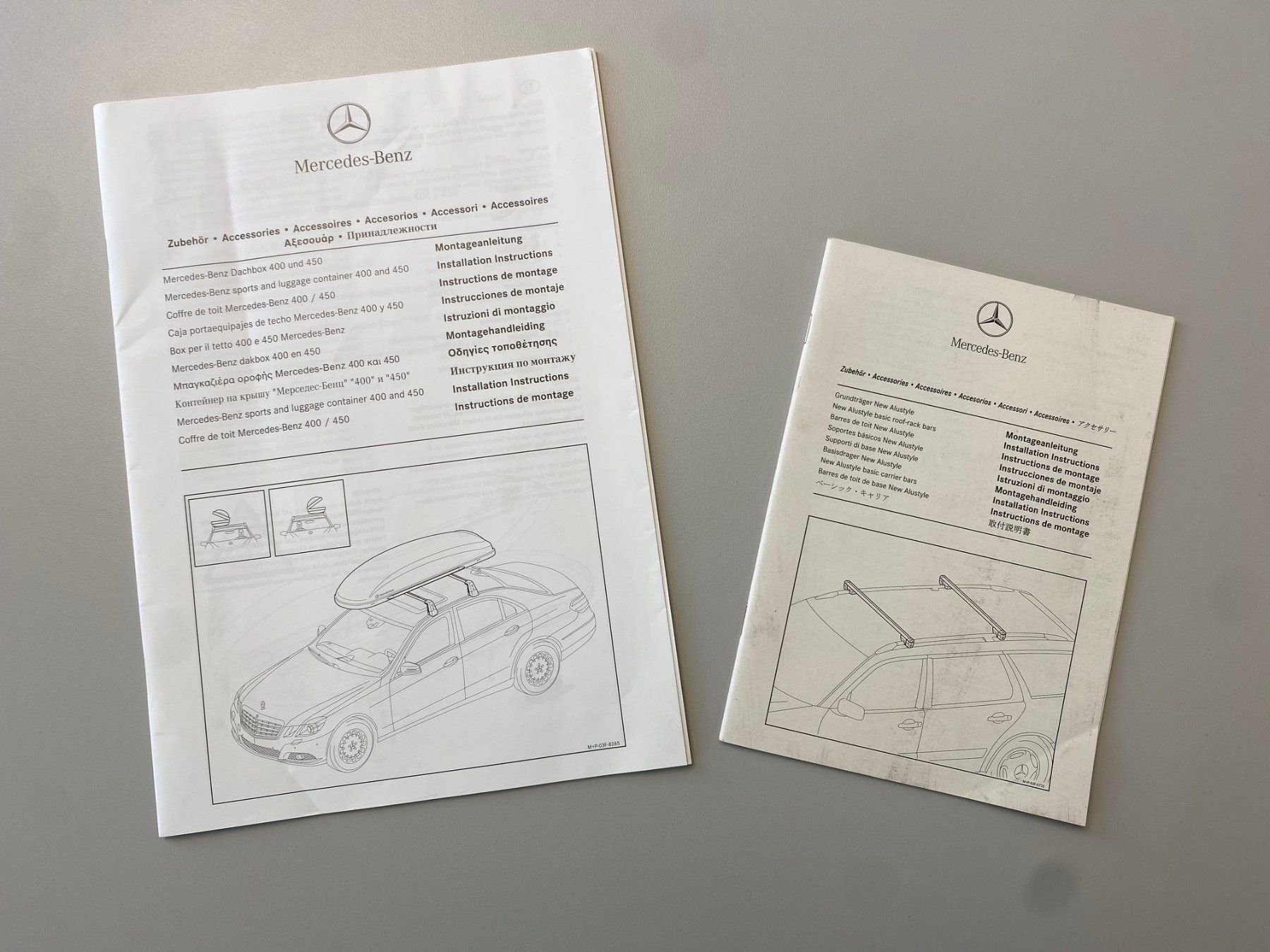 Dachboxen: Mercedes Dackbox inkl Trägersystem – Gebraucht aus Nidau von  5