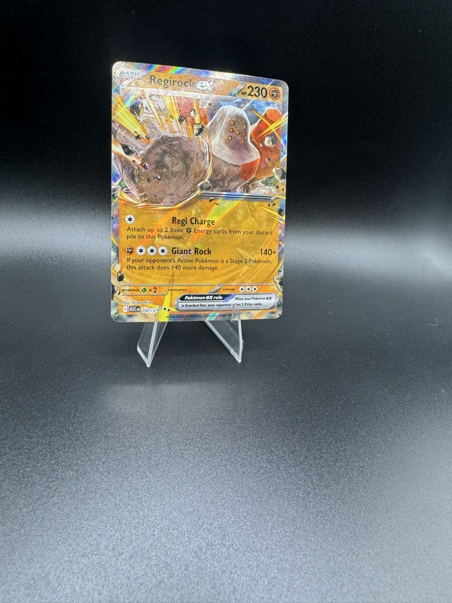 Pokémon Carte collezionabili: Regirock EX 107/217 ENG – Nuovo (secondo la descrizione) da Solduno venduto da OPHunters
