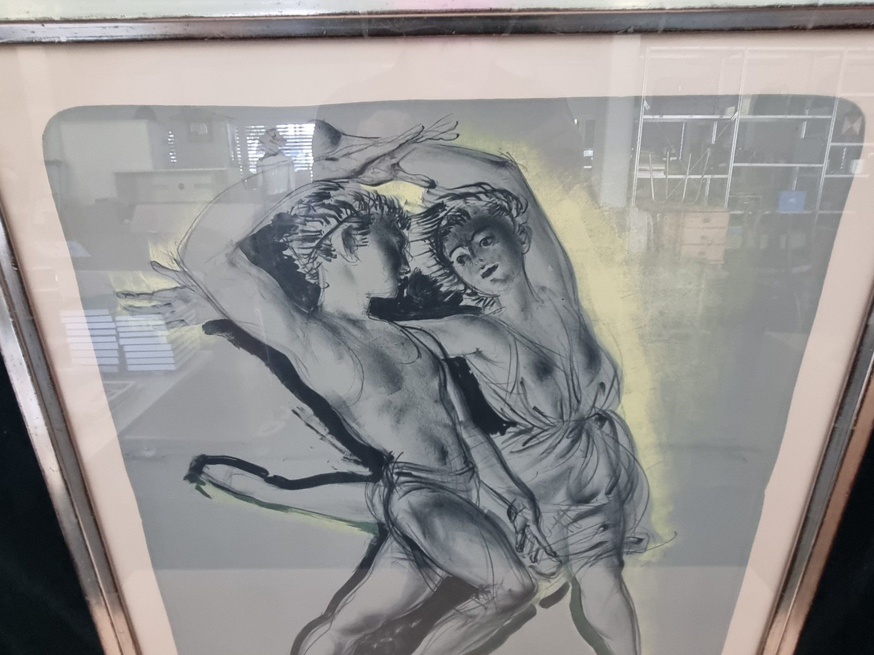 Grafica & Litografie: Originale Lithographie Hans Erni, handsigniert 1955 – Usato da Lenzburg venduto da freedomky 5