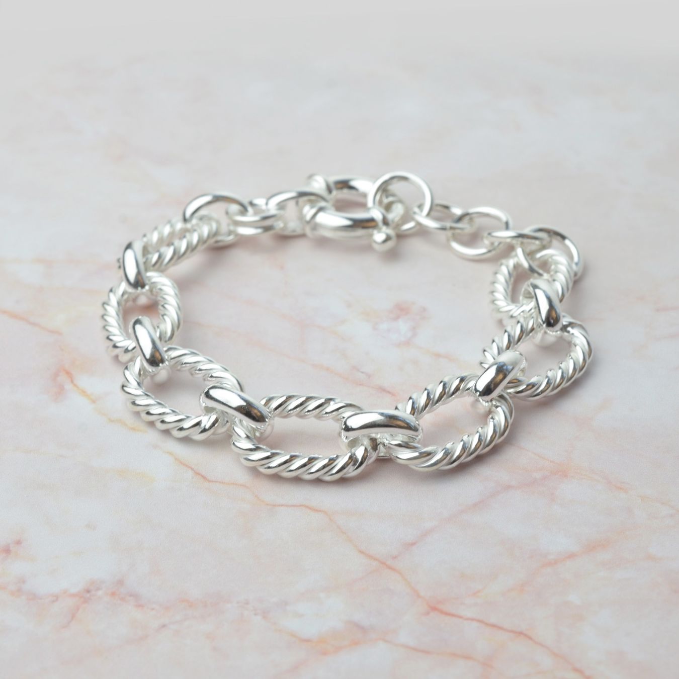 Bracciali & Braccialetti: Armband Silber 925 (B0402) – Nuovo e nell'imballaggio originale da Effretikon venduto da Joiarte