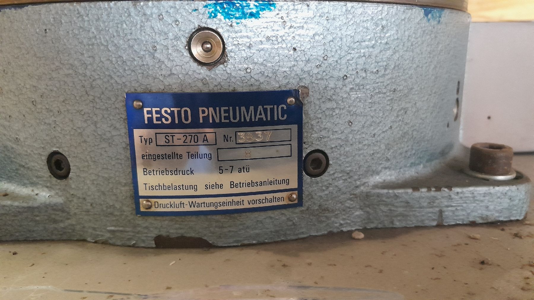 Festo Metall- & Schlosserei Sonstiges: Pneumatik Rundtisch – Gebraucht aus Unteriberg von Wisipower 4