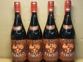 4 Fl. Barolo 1980 Vigano Fratelli