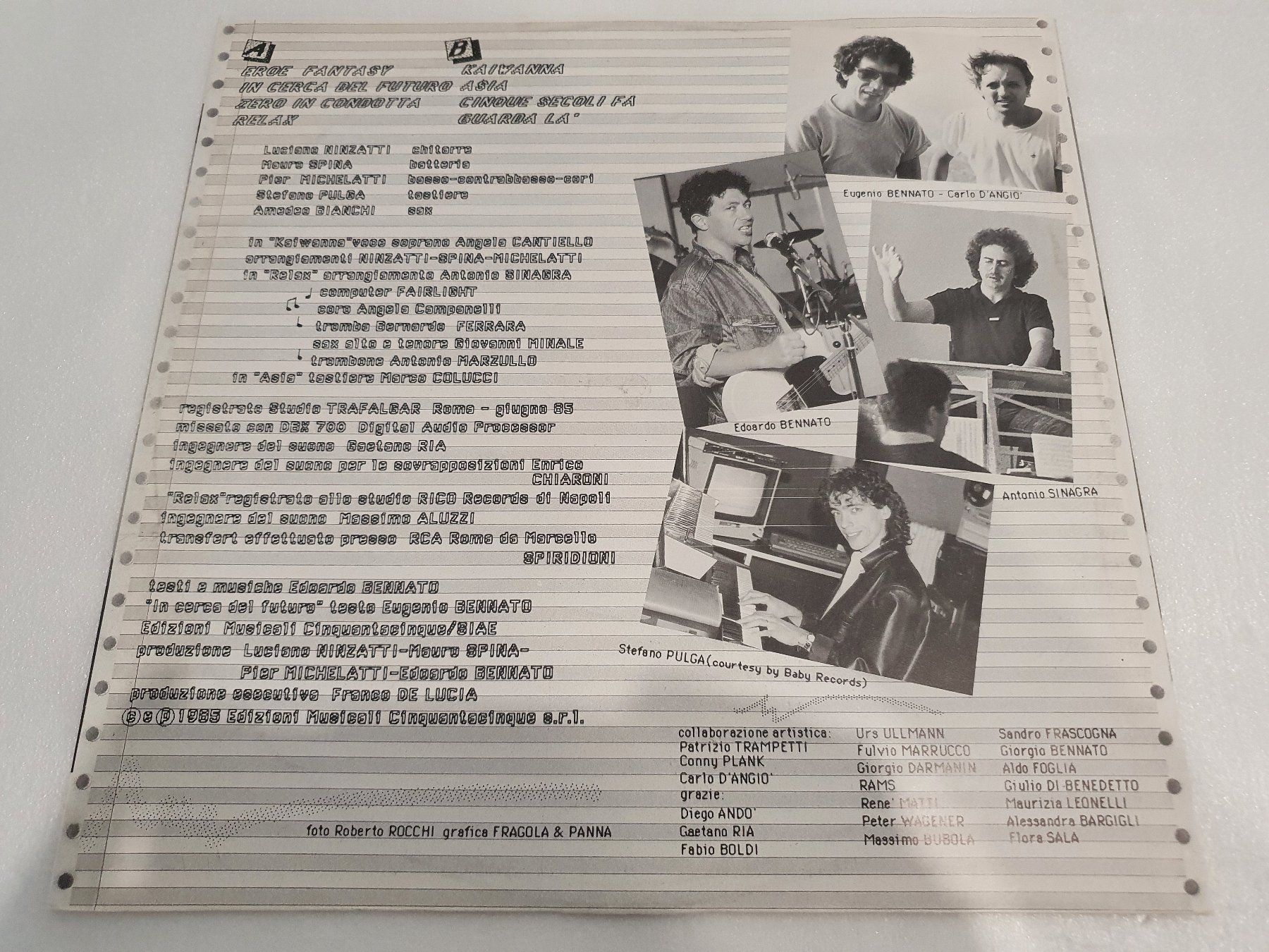 Dischi in vinile: Edoardo Bennato – Kaiwanna – Usato da Uster venduto da Vinyl-Leidenschaft 5