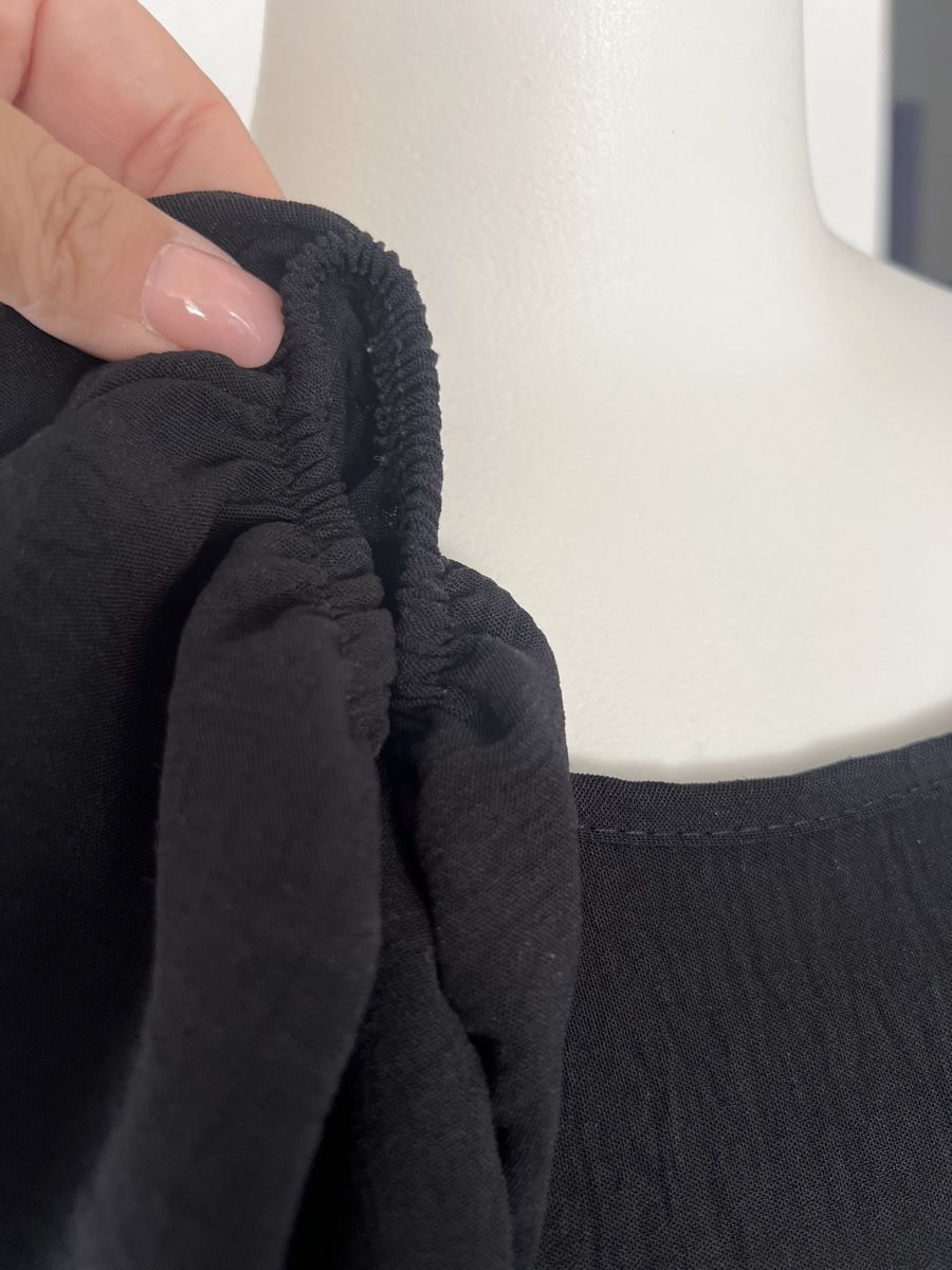 Camicette: Elegante schwarze Bluse Grösse M – Usato da Seon venduto da Sunny-Schmuck78 2