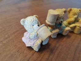 4er-Set Teddybären-Figuren