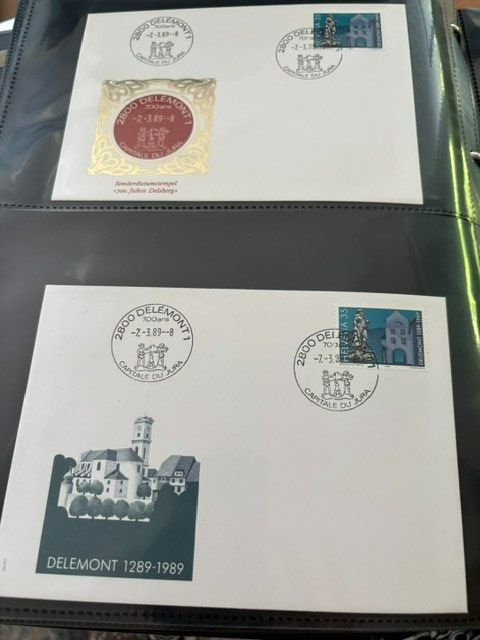 Buste & buste per spedizione: Rare collection philatélique jurassienne – Nuovo (secondo la descrizione) da Palézieux venduto da MyriamEdward 4