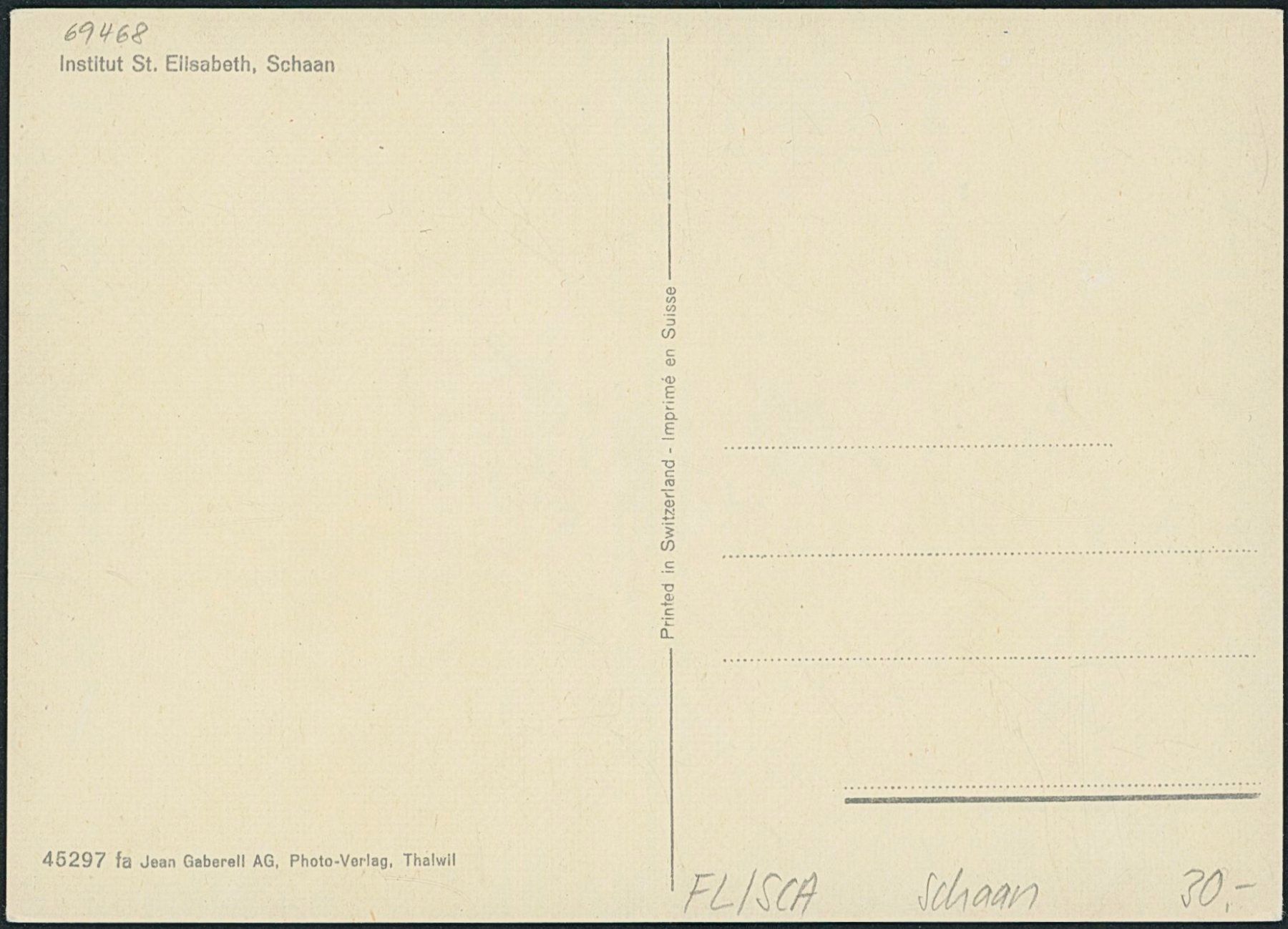 Cartes postales: FL Schaan – Neuf (Voir description) à Schindellegi par dolpitz 1