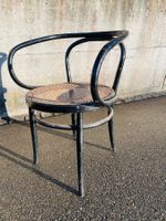 Vier Thonet Stühle 209, Bugholzstuhl, Wiener Geflecht