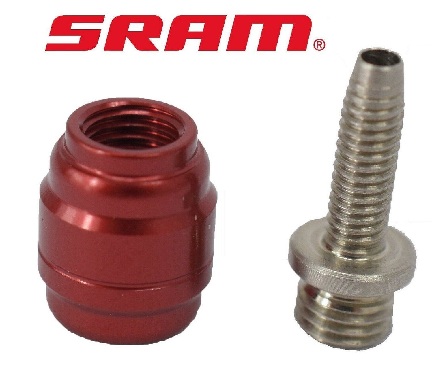 Sram Pièces détachées: SRAM OLIVE HOSE FITTING BREMSE NIPPEL – Neuf avec emballage d'origine à Domat/Ems par ro-shop 1