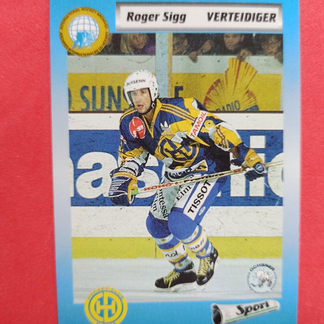 Carte collezionabili: Roger Sigg - HCD - 1993/94 – Usato da Dübendorf venduto da kb86_MOVIE