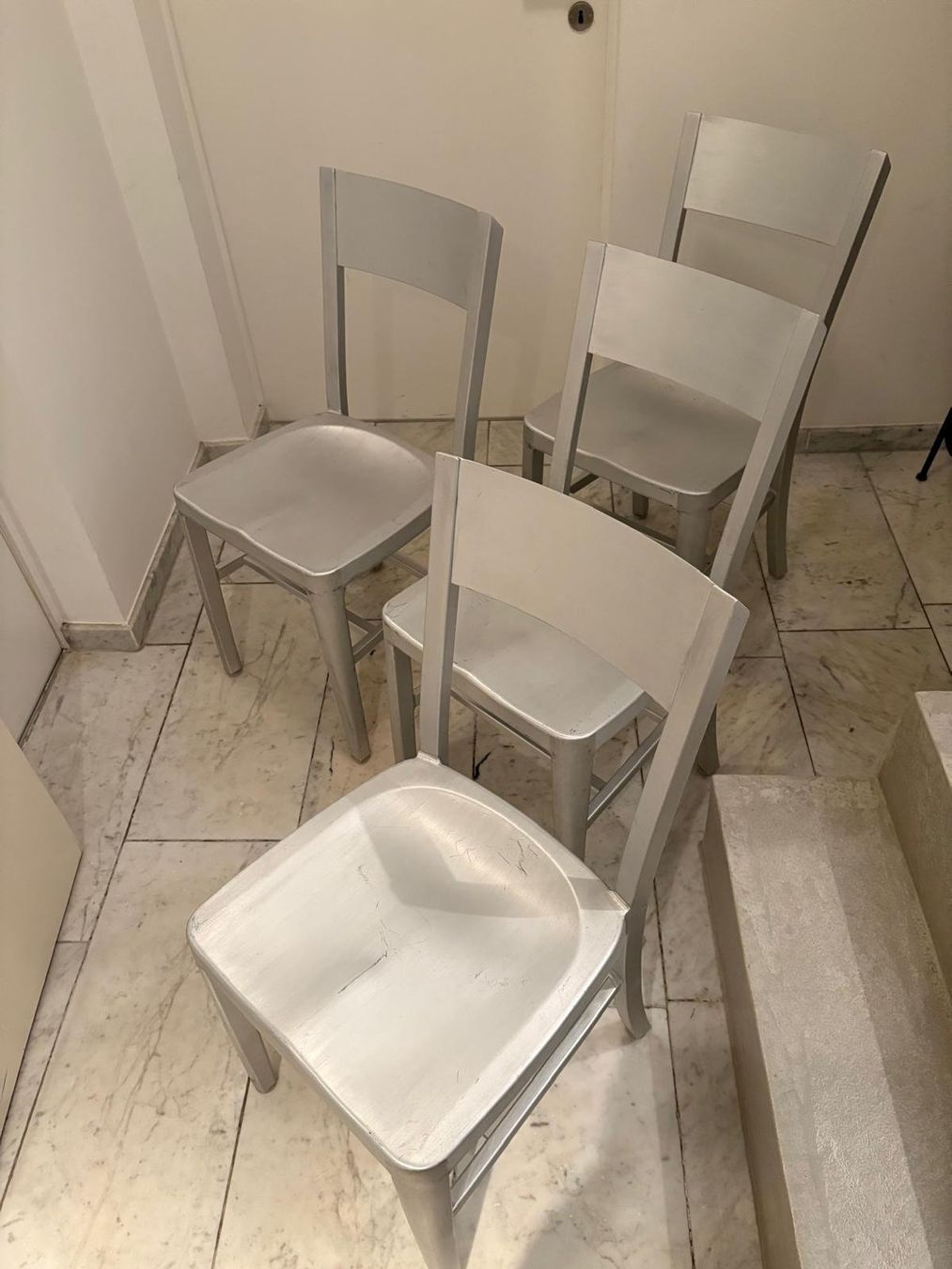 Sedie: 4 Aluminium Stühle – Usato da Erlenbach ZH venduto da pay_8stw 1