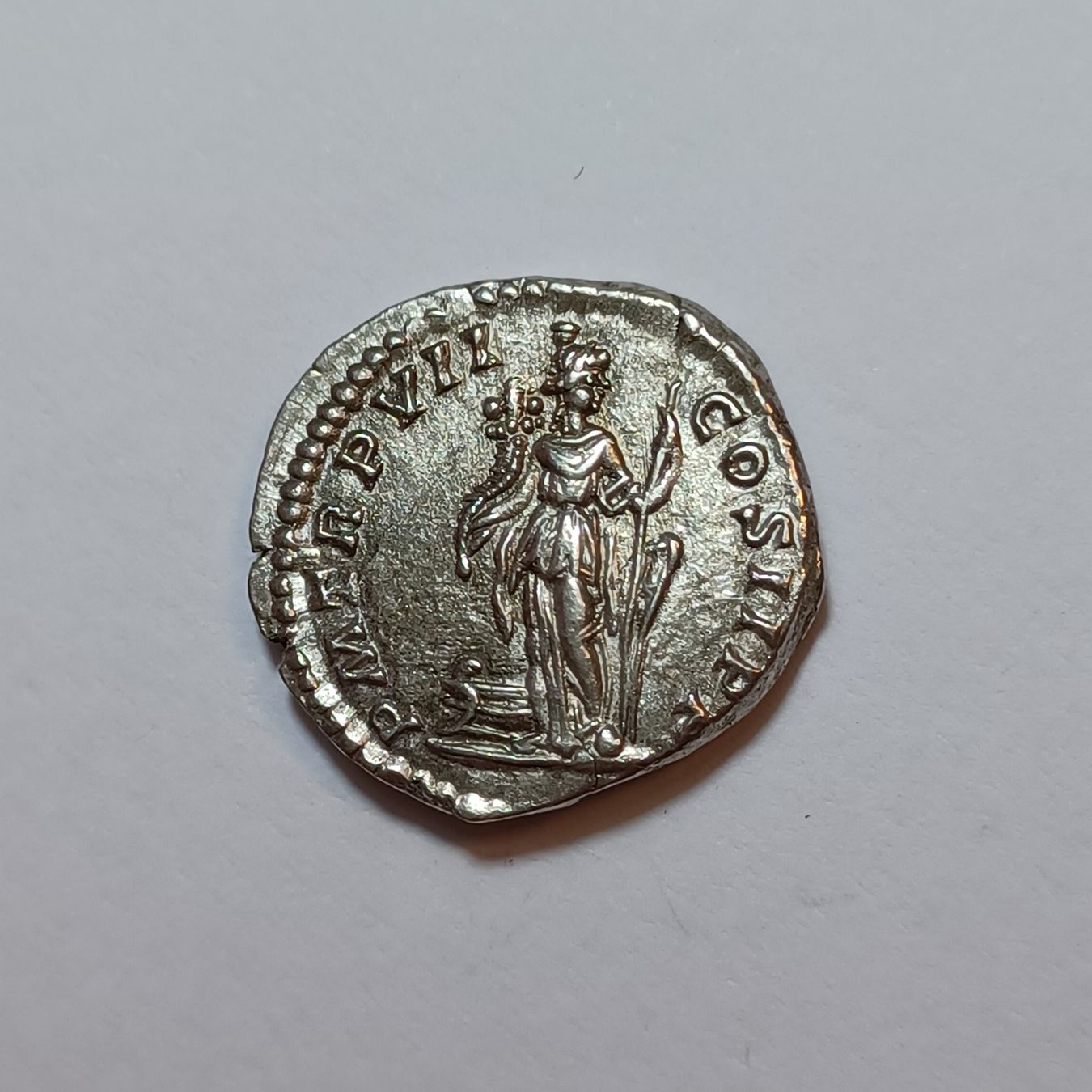 Alle Münzen: Denarius Septimius Severus 193-211 Römisches Reich – Gebraucht aus Pfäffikon ZH von Antike_Muenzen 1
