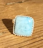 Silberring mit Larimar