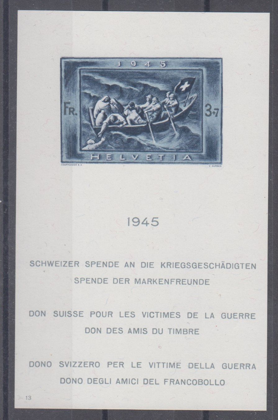 Tous les timbres: Bloc W21 neuf** 200.-- – D'occasion à Boécourt par Denteles66