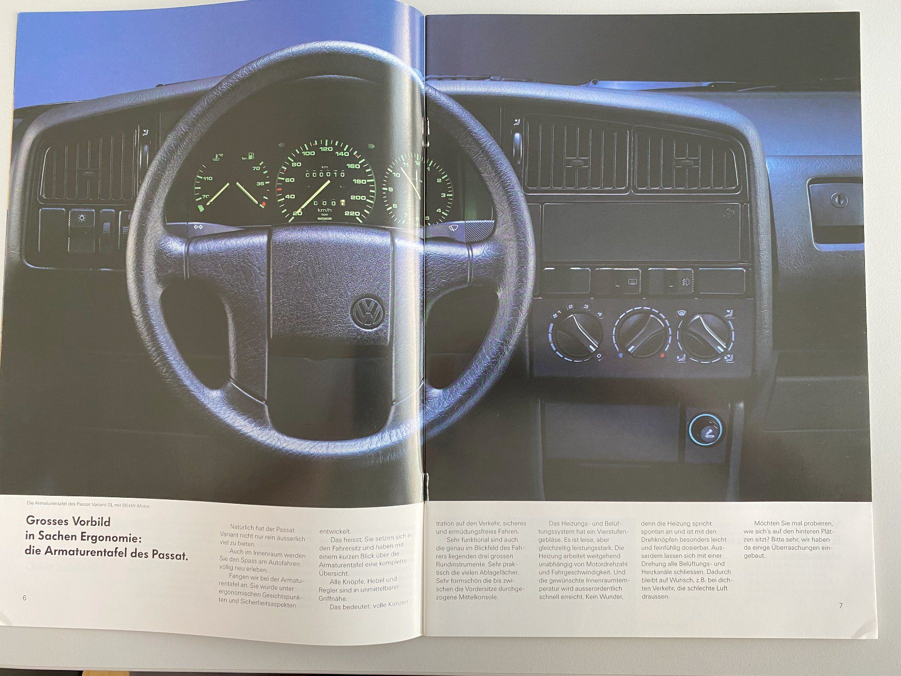 Riviste & Magazine: Der Passat Variant Magazin (1990) – Usato da Alpnach-Dorf venduto da Hess-Automobile 2