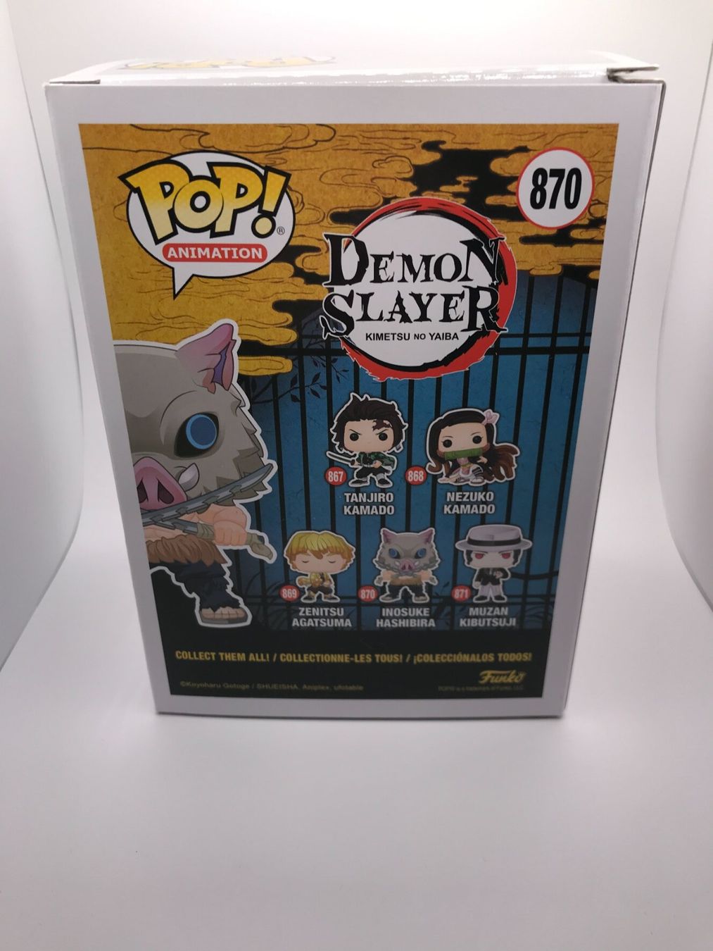 Funko Statuette: Funko POP - 870 - Inosuke Hashibira - Demon Slayer – Nuovo e nell'imballaggio originale da Allschwil venduto da Bullach 1