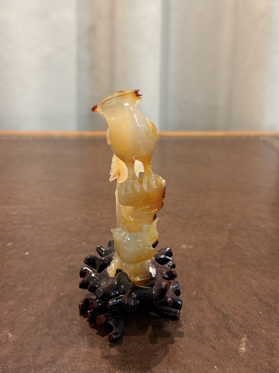 Figurines: Achat-Vogel-Skulptur, China – D'occasion à Zofingen par GrosisWonderkeller 1